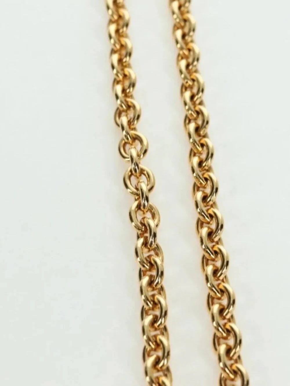 CHANEL CC Necklace metal Gold Tone CC Auth am11252SAM